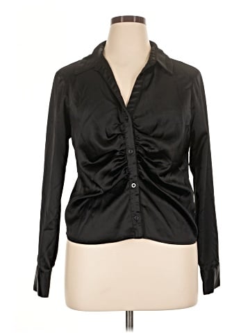 Open Edit Long Sleeve Blouse (view 1)
