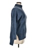 Unbranded Chevron-herringbone Blue Turtleneck Sweater Size XL (estimated) - photo 4