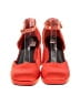 Nasty Gal Inc. Color Block Orange Red Heels Size 6 - photo 2