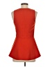 Leifsdottir Orange Sleeveless Blouse Size 0 - photo 2