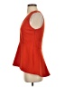 Leifsdottir Orange Sleeveless Blouse Size 0 - photo 5
