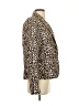 J.Crew 100% Polyester Animal Print Brown Blazer Size M (estimated) - photo 4