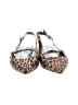 Stuart Weitzman Animal Print Brown Mule/Clog Size 8 - photo 2
