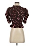 WAYF 100% Polyester Brown 3/4 Sleeve Blouse Size XS - photo 1