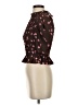 WAYF 100% Polyester Brown 3/4 Sleeve Blouse Size XS - photo 5