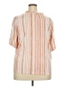 Como Blu Orange Short Sleeve Blouse Size 2X - photo 2