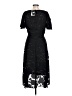 DKNY 100% Polyester Black Cocktail Dress Size 12 - photo 2