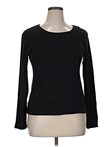 Karen Scott Long Sleeve Top (view 1)