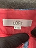Ann Taylor LOFT Chevron-herringbone Pink Shorts Size 6 - photo 3