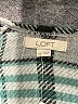 Ann Taylor LOFT 100% Acrylic Teal Poncho Size Med - Lg - photo 7