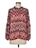 The Limited 100% Polyester Pink Long Sleeve Blouse Size M - photo 1