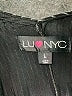 Lu NYC Chevron-herringbone Gray Casual Dress Size L - photo 7