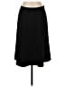 Eileen Fisher Solid Black Wool Skirt Size S - photo 1