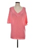 Assorted Brands 100% Polyester Pink Pullover Sweater Size S - photo 1