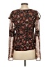 BCBGeneration 100% Rayon Brown 3/4 Sleeve Blouse Size S - photo 2