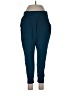 Unbranded Solid Blue Active Pants Size L (petite) - photo 1