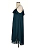 Ann Taylor LOFT 100% Polyester Solid Teal Cocktail Dress Size S - photo 5