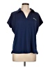 JoFit Blue Short Sleeve Blouse Size L - photo 1