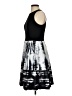 Betsy & Adam Graphic Black Cocktail Dress Size 4 - photo 5