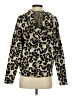 Aqua Animal Print Brown Pullover Sweater Size S - photo 2
