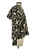 Aqua Animal Print Brown Pullover Sweater Size S - photo 4