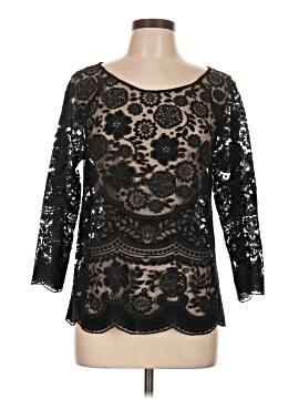 Hd In Paris 3/4 Sleeve Top