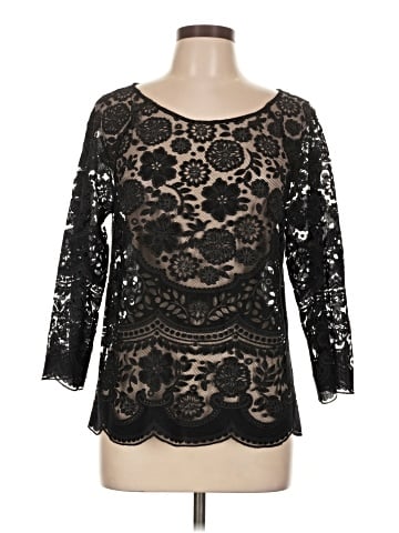 HD in Paris 3/4 Sleeve Top (view 1)