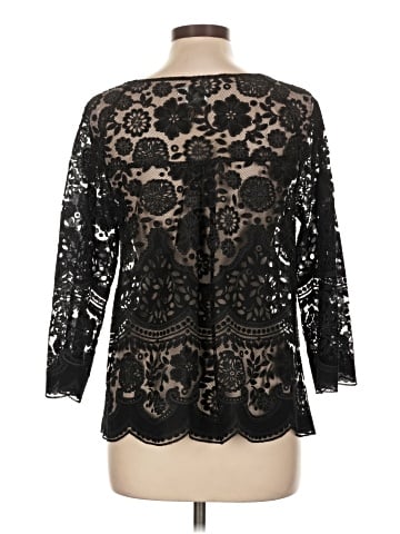 HD in Paris 3/4 Sleeve Top (view 2)