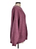 American Eagle Outfitters Solid Burgundy Pullover Sweater Size M - photo 4