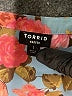 Torrid 100% Polyester Floral Blue Short Sleeve Blouse Size 1X Plus (1) - photo 7