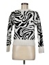 Industry Animal Print Silver Pullover Sweater Size M - photo 1