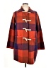 The Reeds Plaid Red Coat Size XL - photo 1