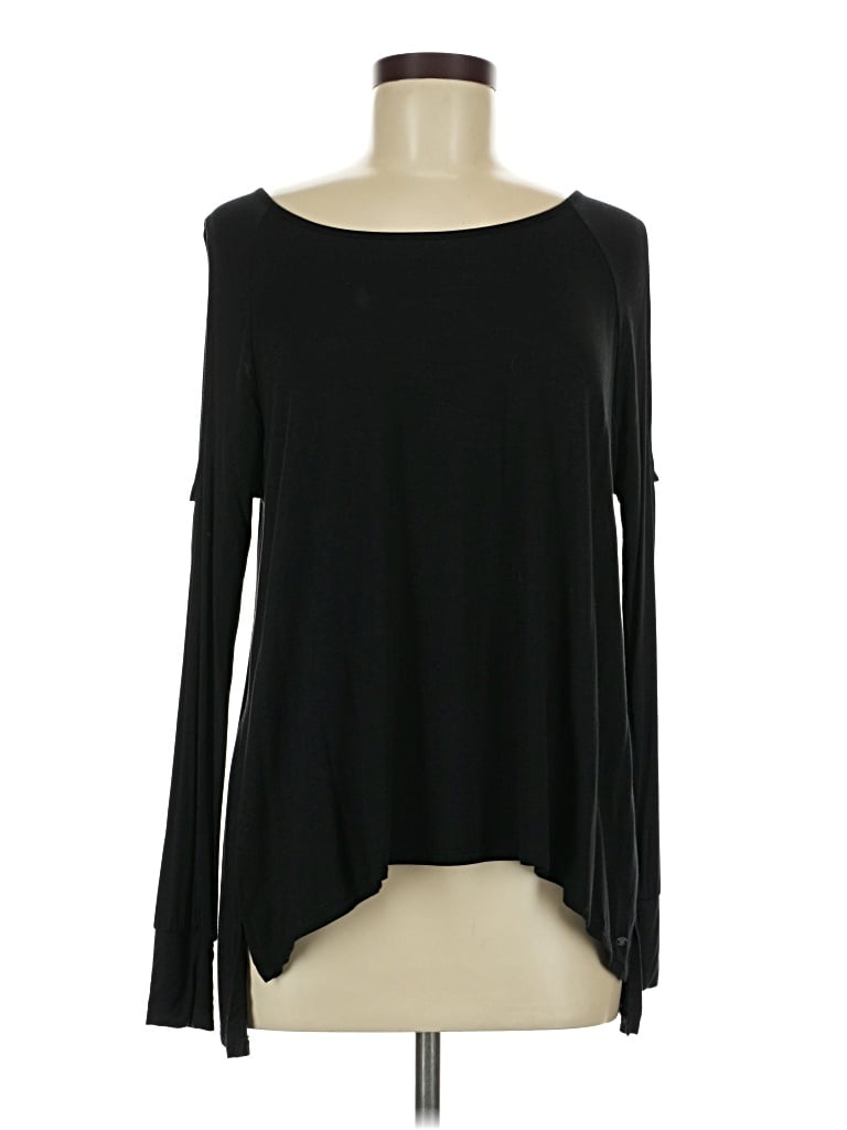 Pre-owned American Eagle Outfitters Long Sleeve T-shirt In Black