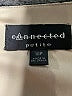 Connected Apparel Black Cocktail Dress Size 10 Petite - photo 7