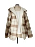 Unbranded Plaid Ivory Coat Size L (estimated) - photo 1