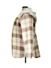 Unbranded Plaid Ivory Coat Size L (estimated) - photo 5