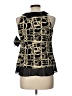 R&M Richards Black Sleeveless Blouse Size 10 Petite - photo 2