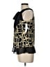 R&M Richards Black Sleeveless Blouse Size 10 Petite - photo 5