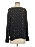 Ann Taylor 100% Polyester Black Long Sleeve Blouse Size S - photo 1