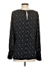Ann Taylor 100% Polyester Black Long Sleeve Blouse Size S - photo 2