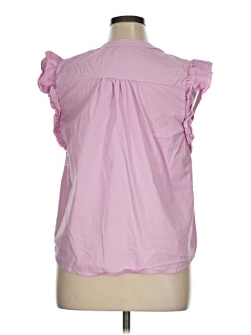Periwinkle Short Sleeve Blouse (view 2)