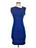 Aqua Solid Blue Cocktail Dress Size S - photo 1
