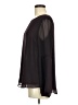 Apt. 9 100% Polyester Black Long Sleeve Blouse Size M - photo 5