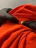 Unbranded Orange 3/4 Sleeve Button-Down Shirt Size M - photo 7