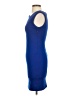 Aqua Solid Blue Cocktail Dress Size S - photo 5