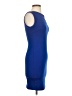 Aqua Solid Blue Cocktail Dress Size S - photo 4