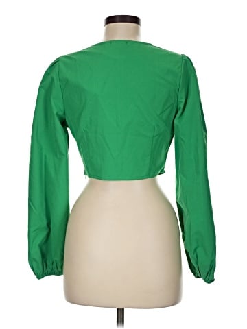 Boohoo Long Sleeve Blouse (view 2)