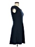 Prince & Fox Solid Blue Casual Dress Size M - photo 4