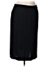 Albert Nipon 100% Acetate Solid Black Formal Skirt Size 10 Petite - photo 1