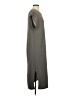 Mod Ref Solid Gray Casual Dress Size S - photo 4